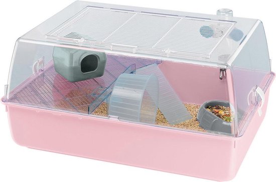 Ferplast - Mini Duna Hamsterkooi 55 x 39 x 27 cm