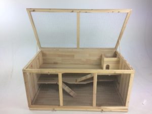 Houten Hamsterkooi met 3 verdiepingen