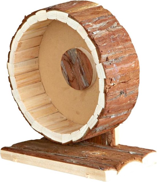 Dwerghamster Looprad - Hout - 20 cm