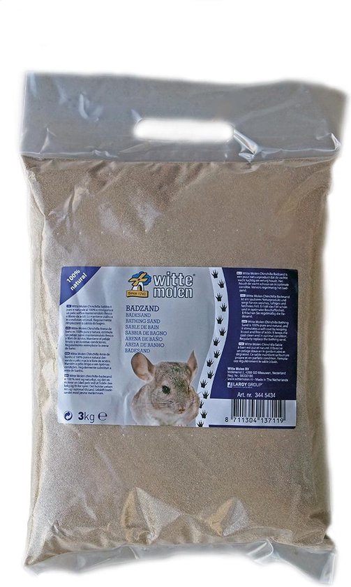 Witte Molen Chinchillazand - 3 kg