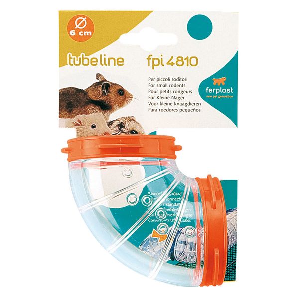 Ferplast Bocht 90 Graden Fpi 4810 - Dierenverblijf - 6 cm Assorti
